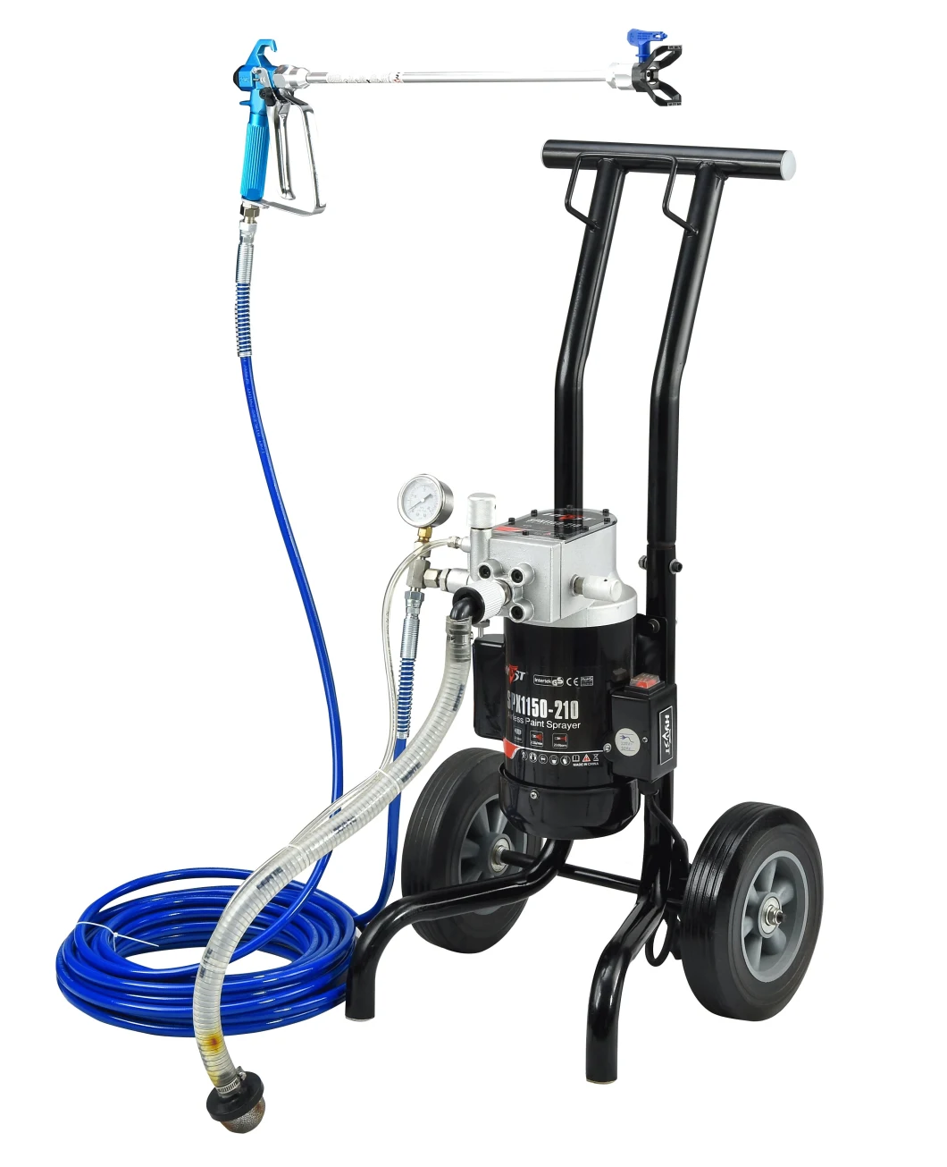 Hyvst Electric Airless Paint Sprayer Diaphragm Pump Spx1250-310